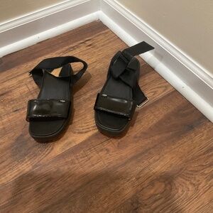 Ugg sandals black 6